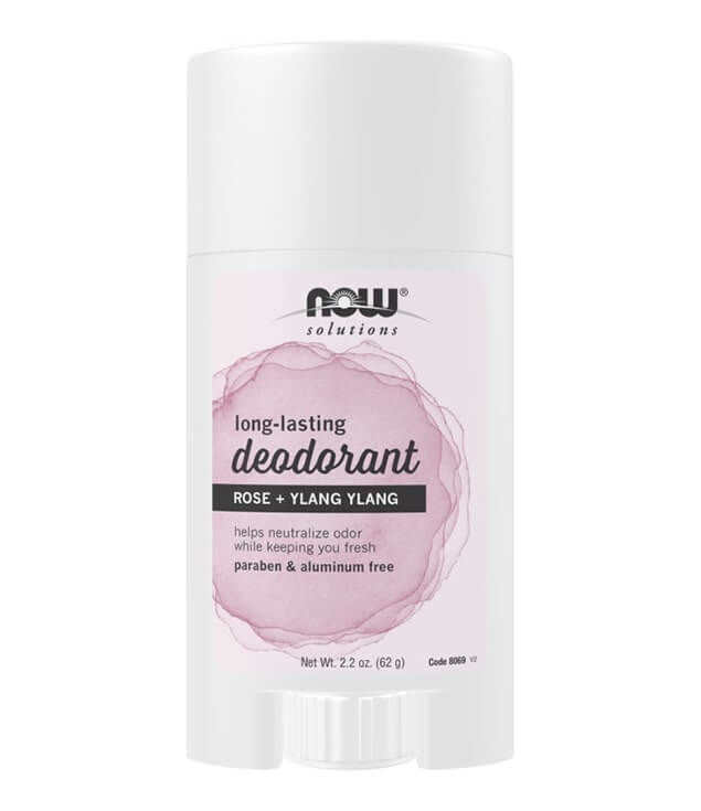 NOW FOODS | LONG-LASTING DEODORANT ROSE + YLANG YLANG